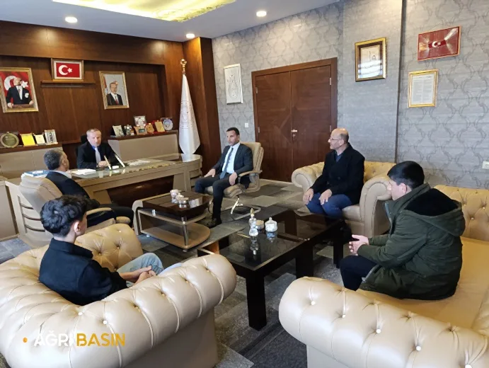 Genç Hafızlardan Milli Eğitim Müdürü Kökrek’e Ziyaret