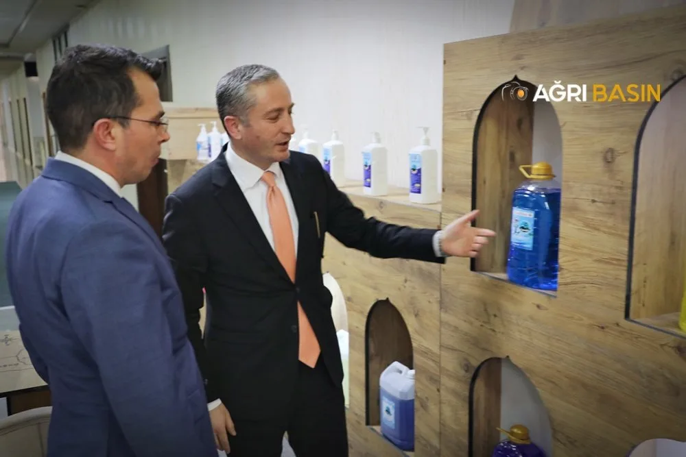 Tutak Kaymakamı Adıbelli’den Müdür Kökrek’e Ziyaret
