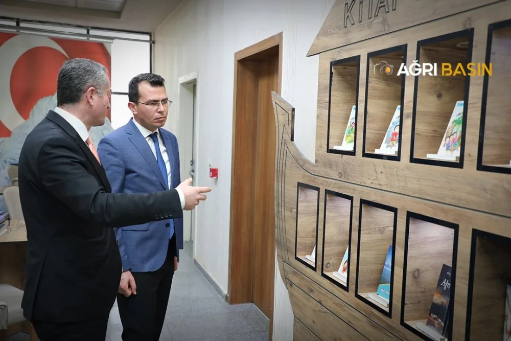 Tutak Kaymakamı Adıbelli’den Müdür Kökrek’e Ziyaret
