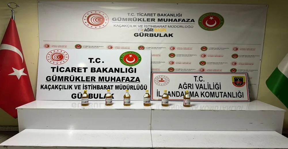 Gürbulak Gümrük Kapısı'nda 6.168 Gram Sıvı Metamfetamin Ele Geçirildi