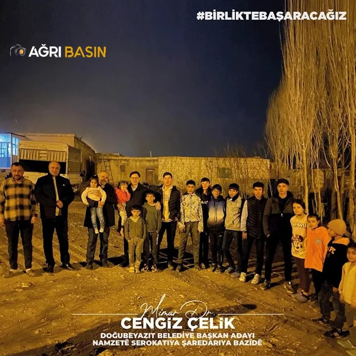 Dr. Cengiz Çelik “O Gün Bugün” diyerek seçim çalışmalarına başladı