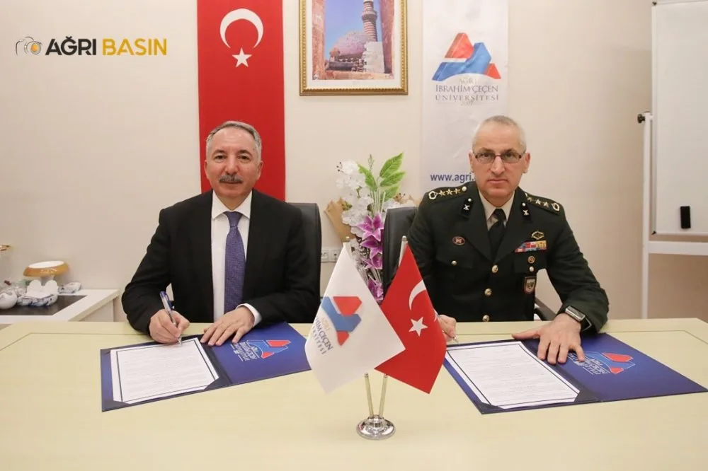 AİÇÜ ve Ağrı 12’nci Mekanize Piyade Tugay Komutanlığı Arasında İş Birliği