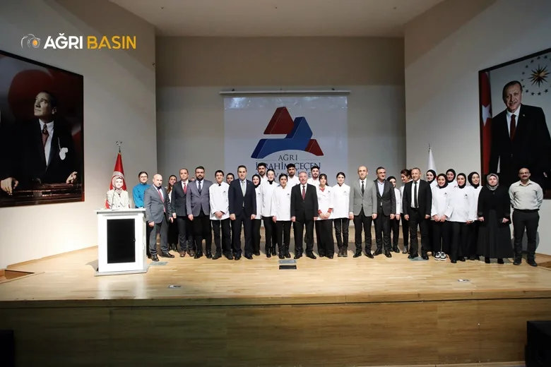 AİÇÜ Gastronomi Öğrencileri için “Önlük Giyme” Töreni