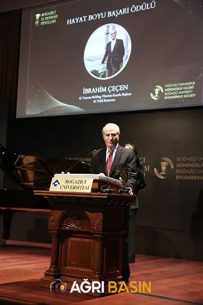İbrahim ÇEÇEN’e Hayat Boyu Başarı Ödülü