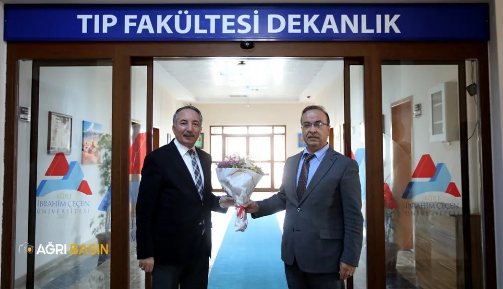 AİÇÜ Rektörü Prof. Dr. KARABULUT'tan Tıp Fakültesine Ziyaret