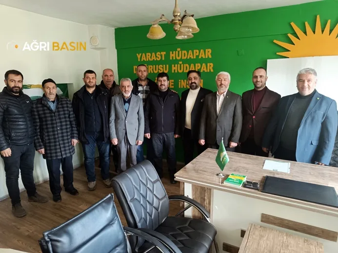 HÜDA PAR Doğubayazıt İlçe Başkanlığına Hasan Türkmen Atandı