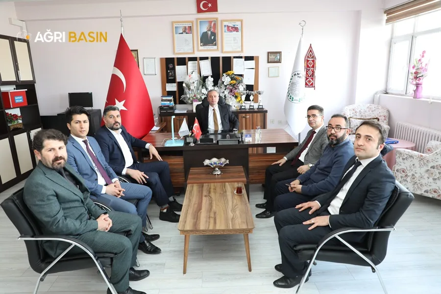 Ağrı Milli Eğitim Müdürü Hasan Kökrek Hamur ilçesinde