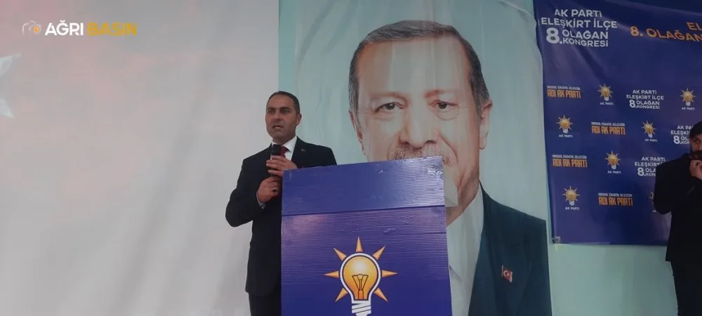 Ak Parti Eleşkirt İlçe Başkanı Taner Kazak Güven tazeledi