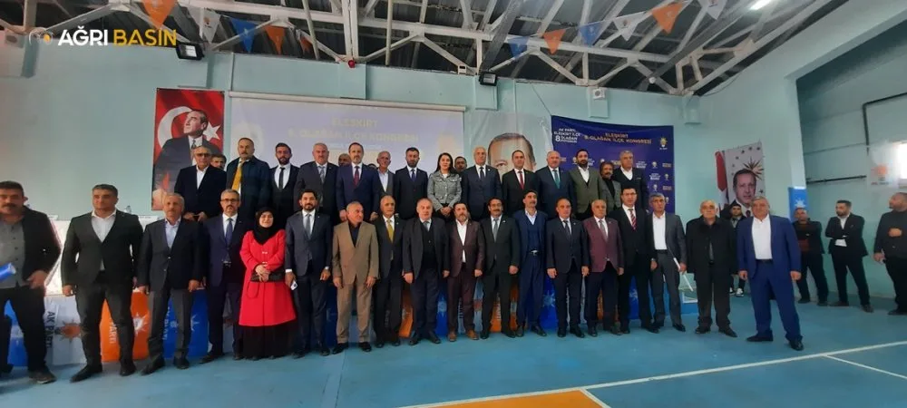Ak Parti Eleşkirt İlçe Başkanı Taner Kazak Güven tazeledi