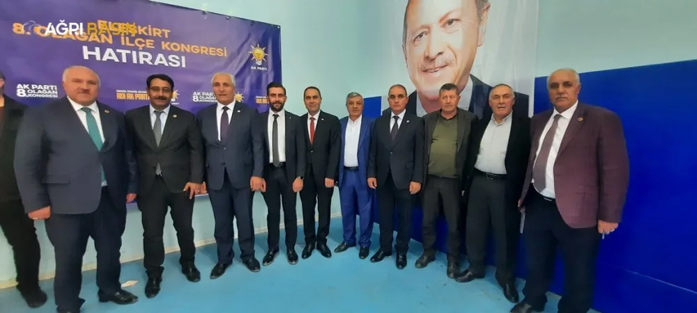 Ak Parti Eleşkirt İlçe Başkanı Taner Kazak Güven tazeledi