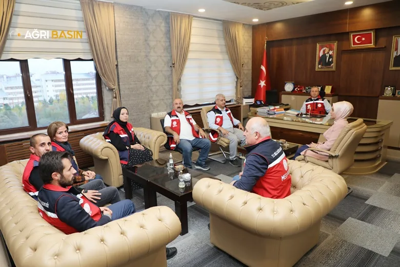 Ağrı’da MEB AKUB ekip üyeleri ile buluştu