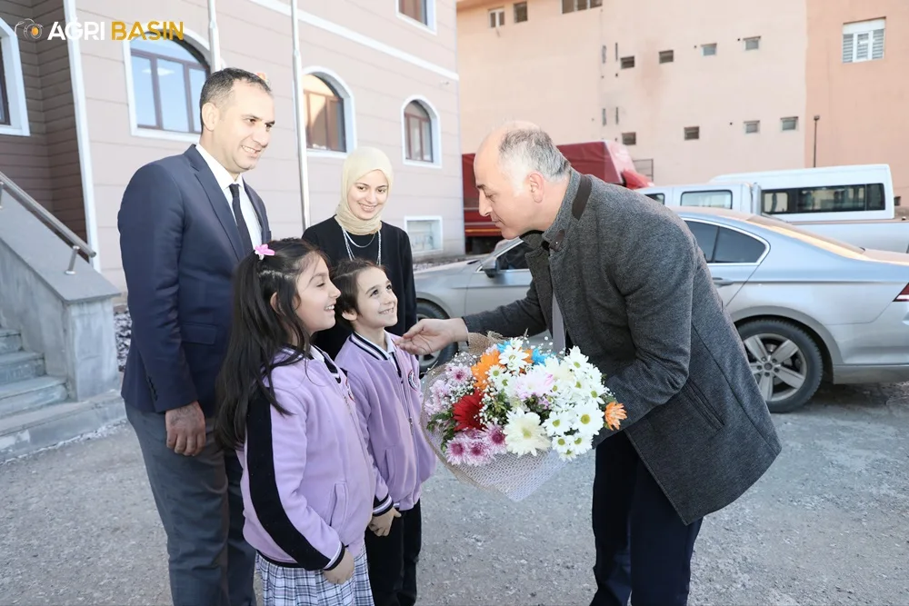MEB İnşaat ve Emlak Genel Müdürü Özcan Duman Ağrı'da