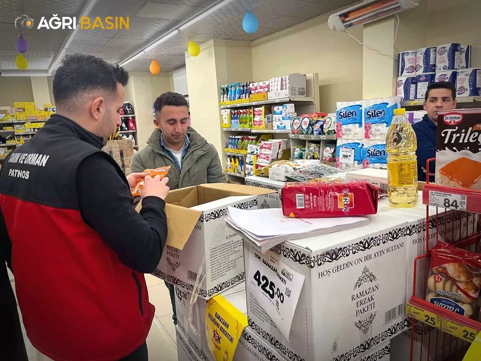 Ağrı’da Gıda Denetimleri: 14 İşletmeye Ceza
