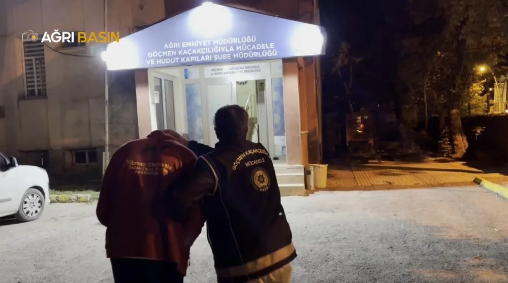 Ağrı’da göçmen operasyonunda 1 organizatör tutuklandı