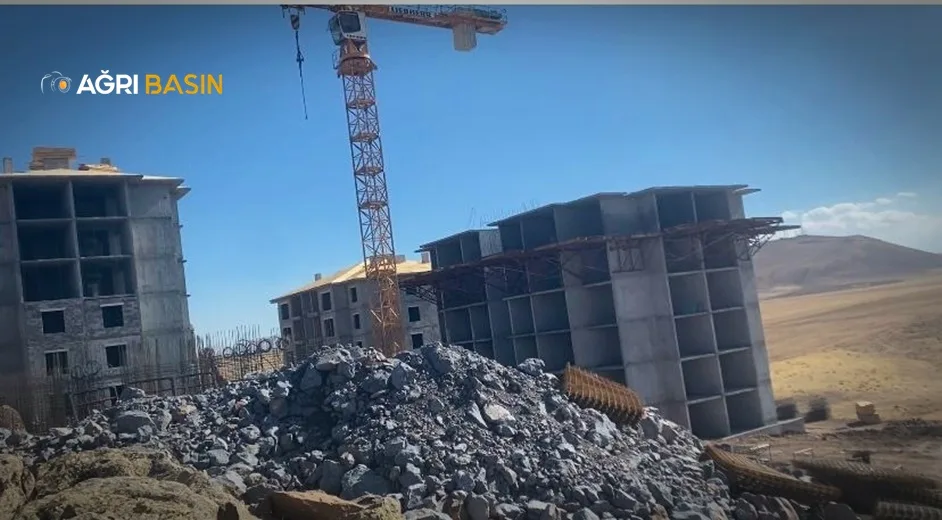Patnos’ta TOKİ konut projesinde sona yaklaşıldı