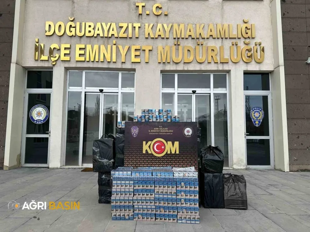 Ağrı’da Kaçak Sigara Operasyonu: 2 Tutuklama