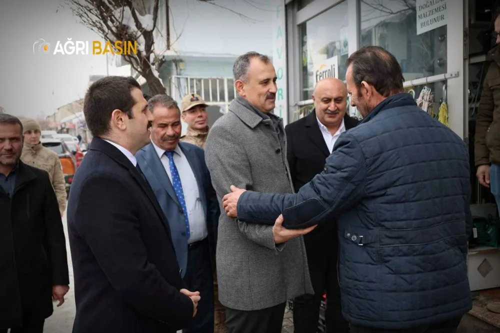 Vali Önder Bozkurt’tan Tutak ve Hamur’a Ziyaret