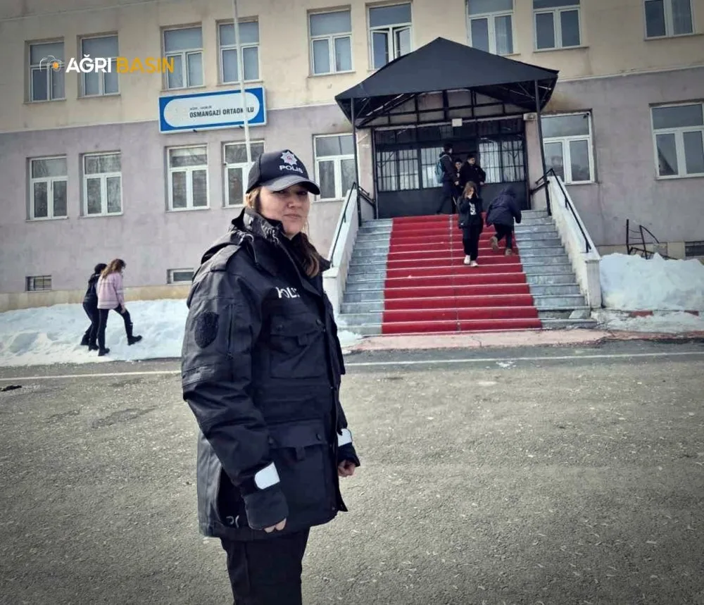 Ağrı’da Okul Çevrelerine Polis Kalkanı: Huzur Mesaisi!