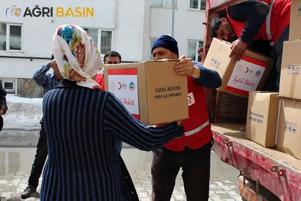 Kızılay Ağrı Şubesi Ramazan boyunca 13 bin ihtiyaç sahibi aileye ulaşacak