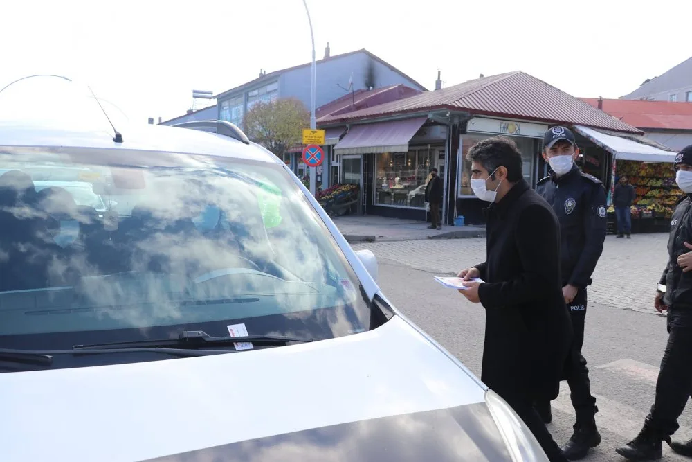 Kaymakam Enis Aslantatar Trafik Denetimlerine Katıldı!
