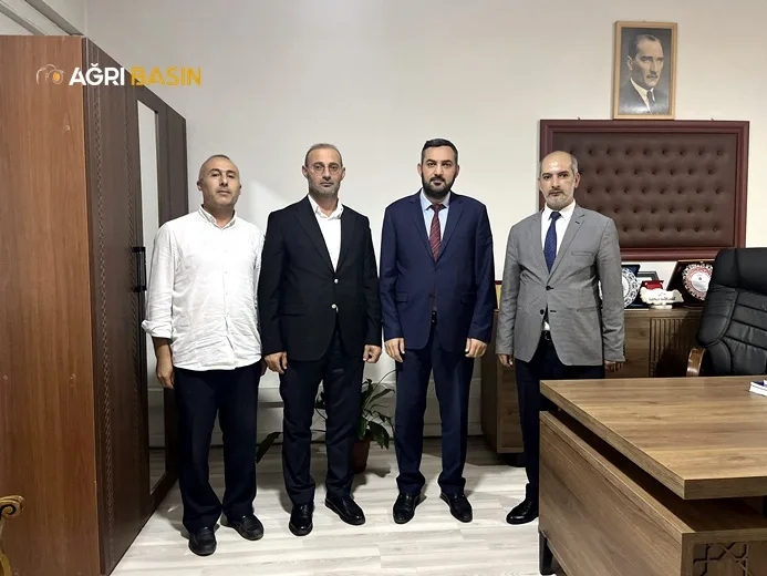 Diyanet-Sen Ağrı Şubesi’nden Müftü Şafak'a Anlamlı Ziyaret