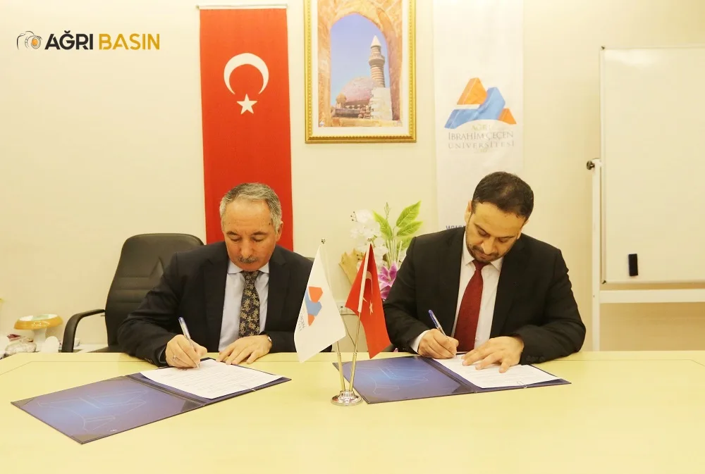 Ağrı İbrahim Çeçen Üniversitesi ile Bahçeşehir Koleji Arasında İş Birliği Protokolü
