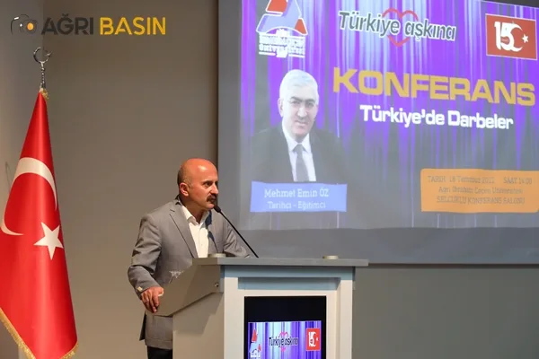 AİÇÜ'de “Türkiye’de Darbeler” Konferansı Gerçekleştirildi
