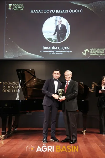 İbrahim ÇEÇEN’e Hayat Boyu Başarı Ödülü