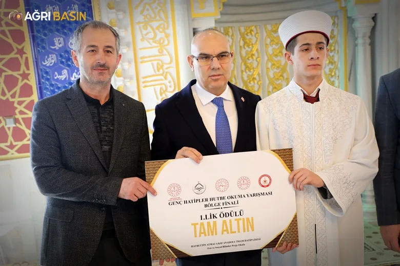 Genç Hatipler Hutbe Okuma Yarışması Bölge Finali Ağrı’da Gerçekleşti