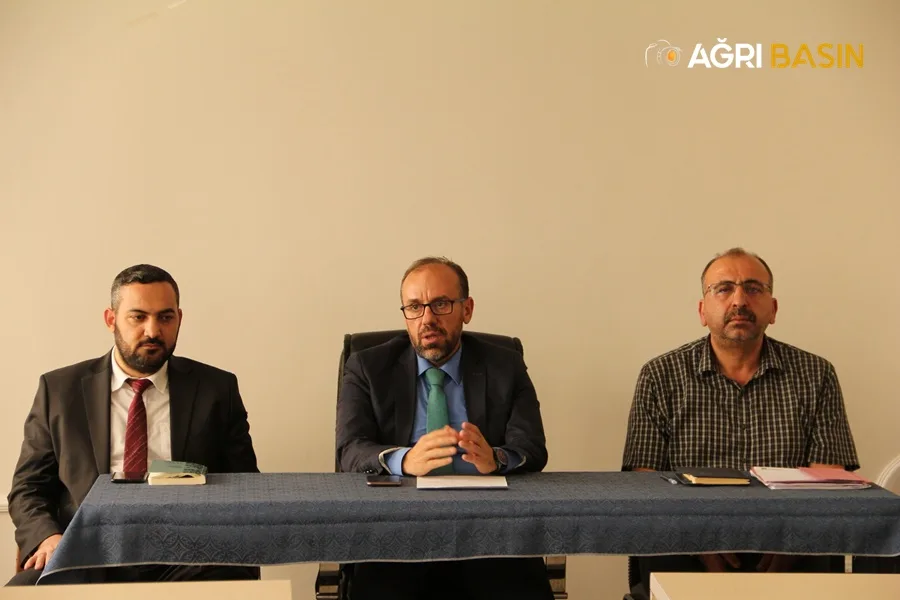 Ağrı İl Müftülüğü Eylül Ayı Toplantısı gerçekleşti