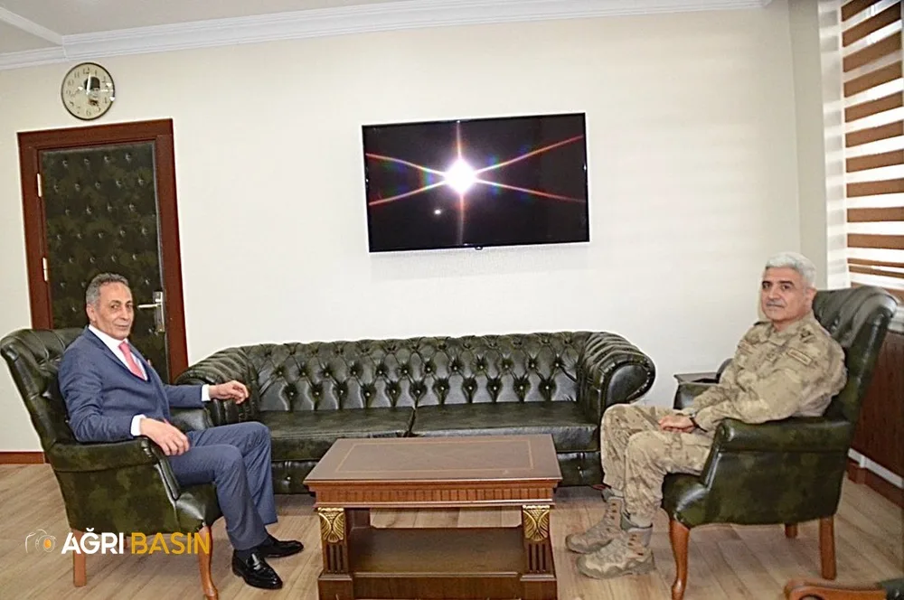 Başkan Karadoğan'dan İl Jandarma Komutanı ve İl Emniyet Müdürüne İadei Ziyaret