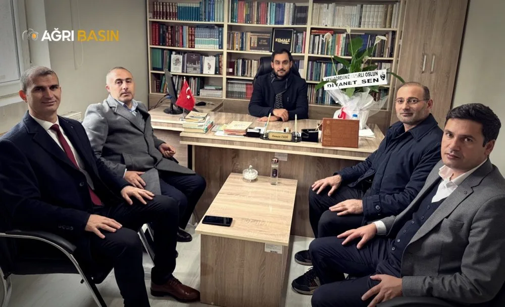 Diyanet-Sen Ağrı Şube Başkanı Yakut Hamur'da