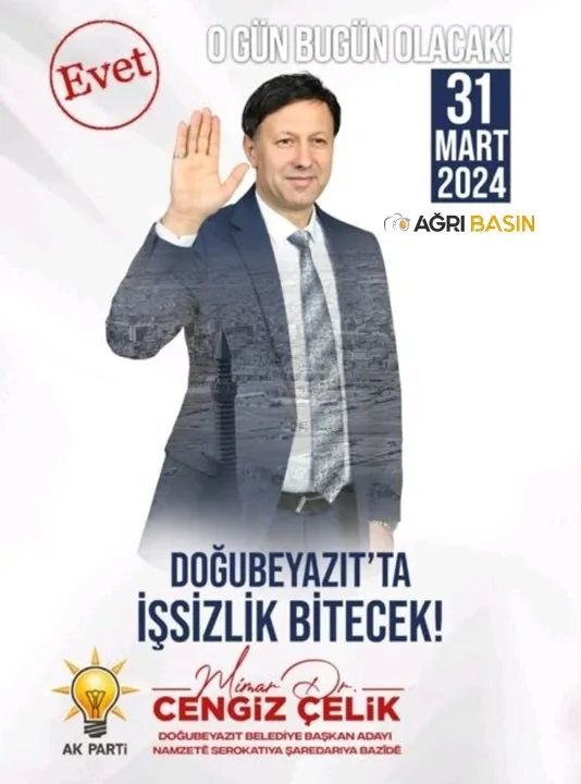 Dr. Cengiz Çelik “O Gün Bugün” diyerek seçim çalışmalarına başladı