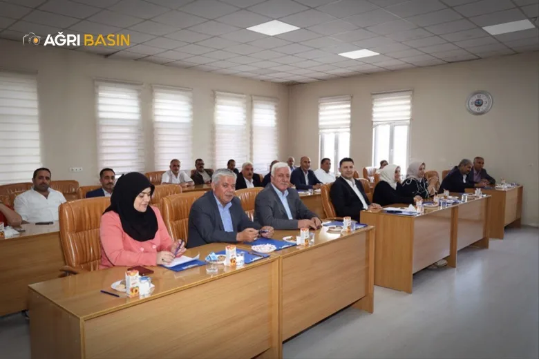 Ağrı Belediyesi Haziran Ayı Meclis Toplantısı Yapıldı