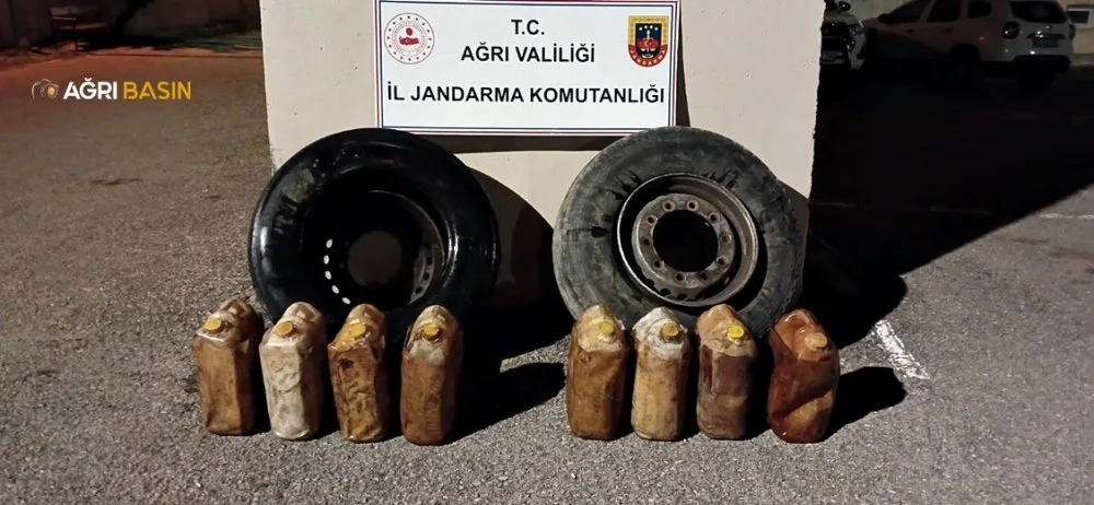 Ağrı'da Operasyon: 117 Kilogram Sentetik Uyuşturucu Ele Geçirildi