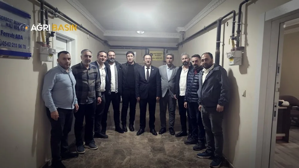 Ağrı Defterdarı Şimşek’ten SMMM Odası’na Ziyaret