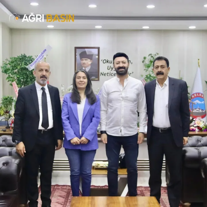 Ağrı Belediye Eş Başkanlara Hayırlı Olsun Ziyaretleri devam ediyor