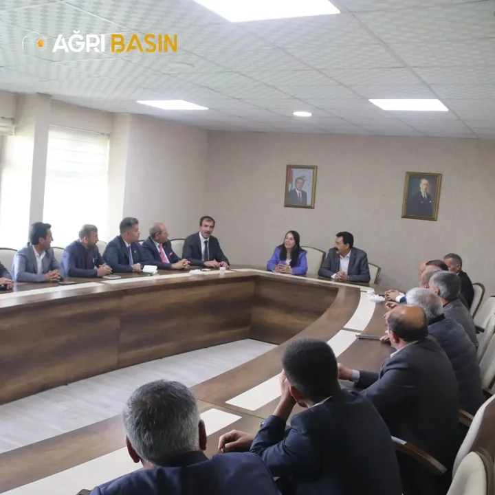 Ağrı Belediye Eş Başkanlara Hayırlı Olsun Ziyaretleri devam ediyor