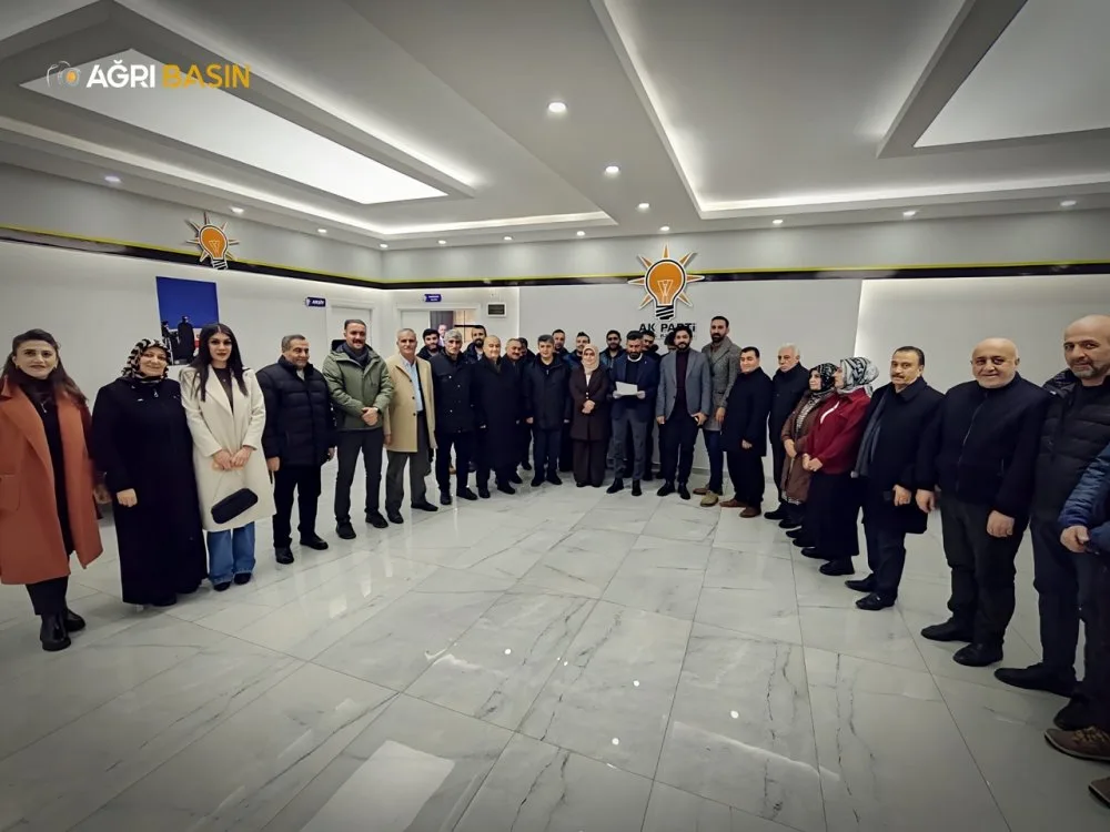 AK Parti Ağrı’da Üye Sayısını Güçlendirdi