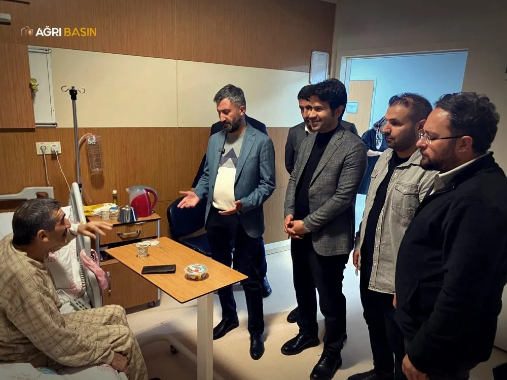 AK Parti İl Başkanı Yıldız’dan Hastanede Anlamlı Ziyaret