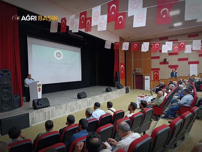 Ağrı Müftü Yardımcısı Kemal Arpacı'dan Duygusal Veda