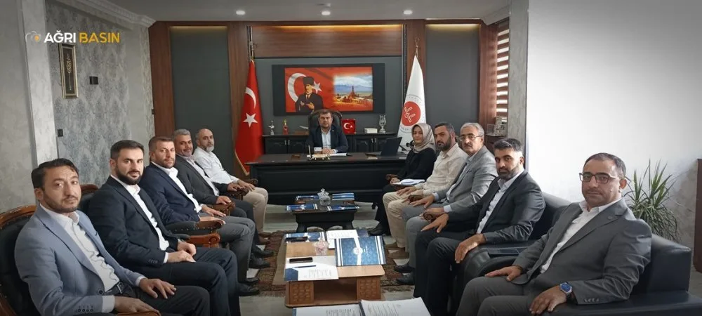 Ağrı’da Temmuz ayı ilçe müftüleri toplantısı yapıldı