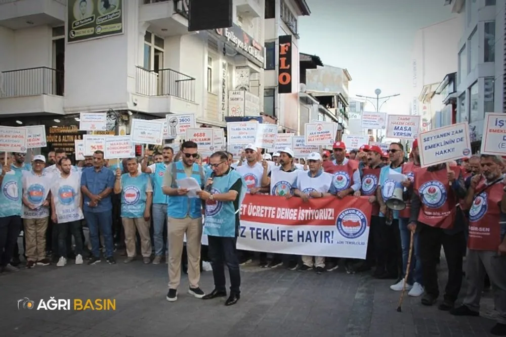 Memur-Sen Ağrı'dan Kamu İşverenine Sert Tepki
