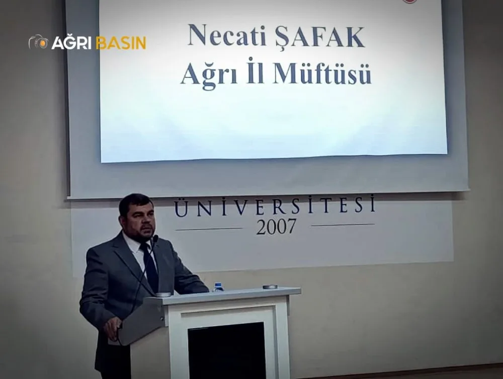 Ağrı’da “Peygamberimiz ve Aile Ahlakı” konferansı