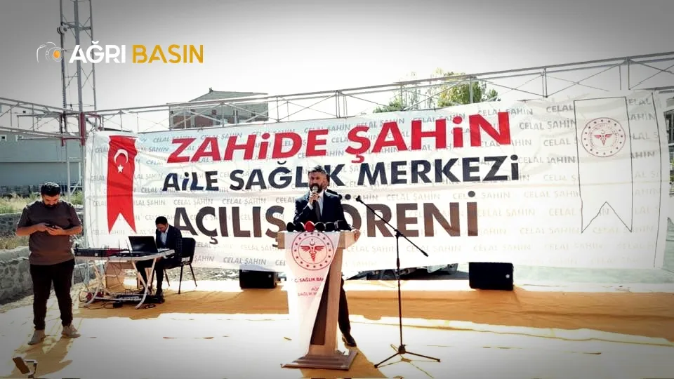 Patnos’ta modern Zahide Şahin Sağlık Ocağı açıldı