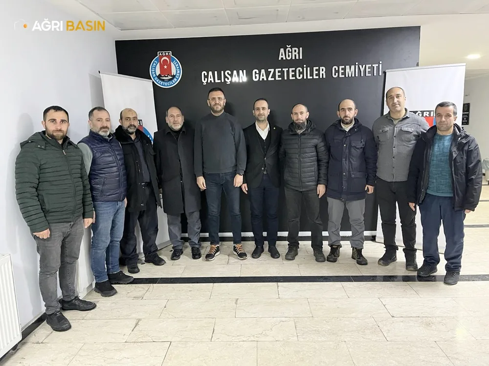HÜDA-PAR Ağrı Belediye Başkan Adayı Yılmaz'dan AÇGC'ye ziyaret