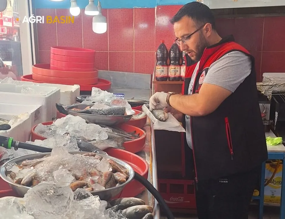 Ağrı Tarım ve Orman Müdürlüğü'nden Su Ürünleri Denetimi
