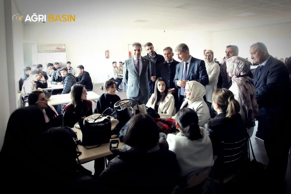 AİÇÜ Rektörü Gülçin’den Eleşkirt yerleşkesine ziyaret