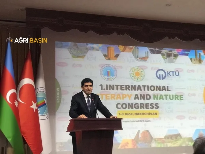 Prof. Dr. Mehmet Hakkı Alma, Nahçıvan’da “I. Uluslararası Apiterapi ve Doğa Kongresi”ne Katıldı