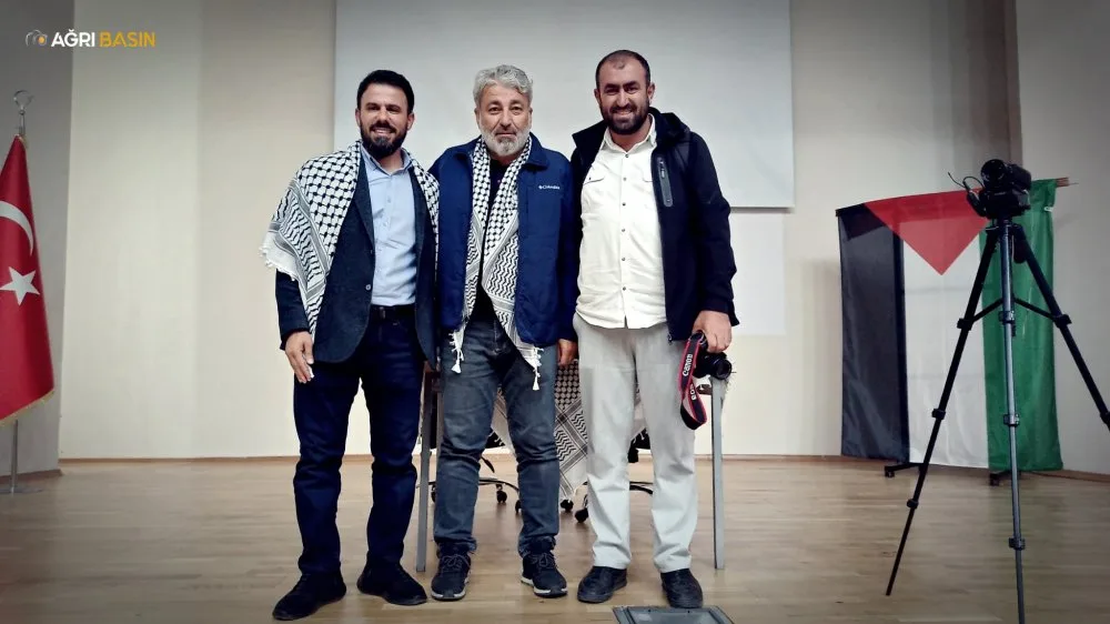 Küresel Sumud Filosu Aktivistleri Gazze Deneyimlerini Ağrı’da Paylaştı